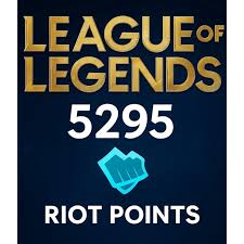 LOL Riot Points 5295 RP